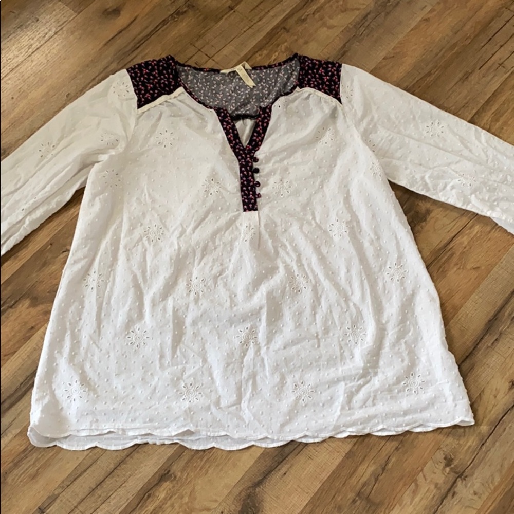 Matilda Jane white cotton shirt